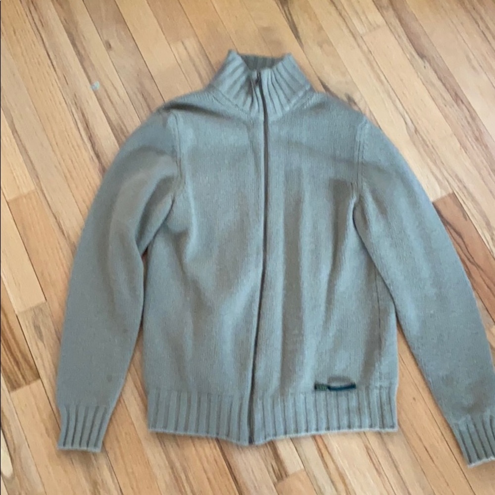 Diesel wool full zip sweater